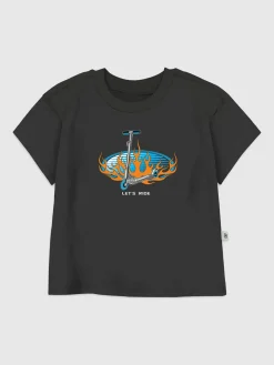 Toddler Lets Ride Graphic T-Shirt