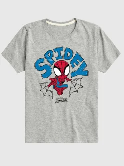 Toddler Marvel Spidey Doodle Short Sleeve Graphic Tee
