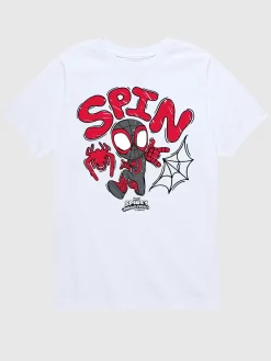 Toddler Marvel Spin Doodle Short Sleeve Graphic Tee