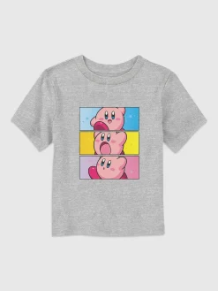 Toddler Nintendo Kirby Panels Graphic T-Shirt