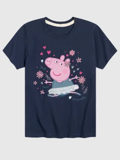 Toddler Peppa Pig Ballet Peppa Short Sleeve T-Shirt