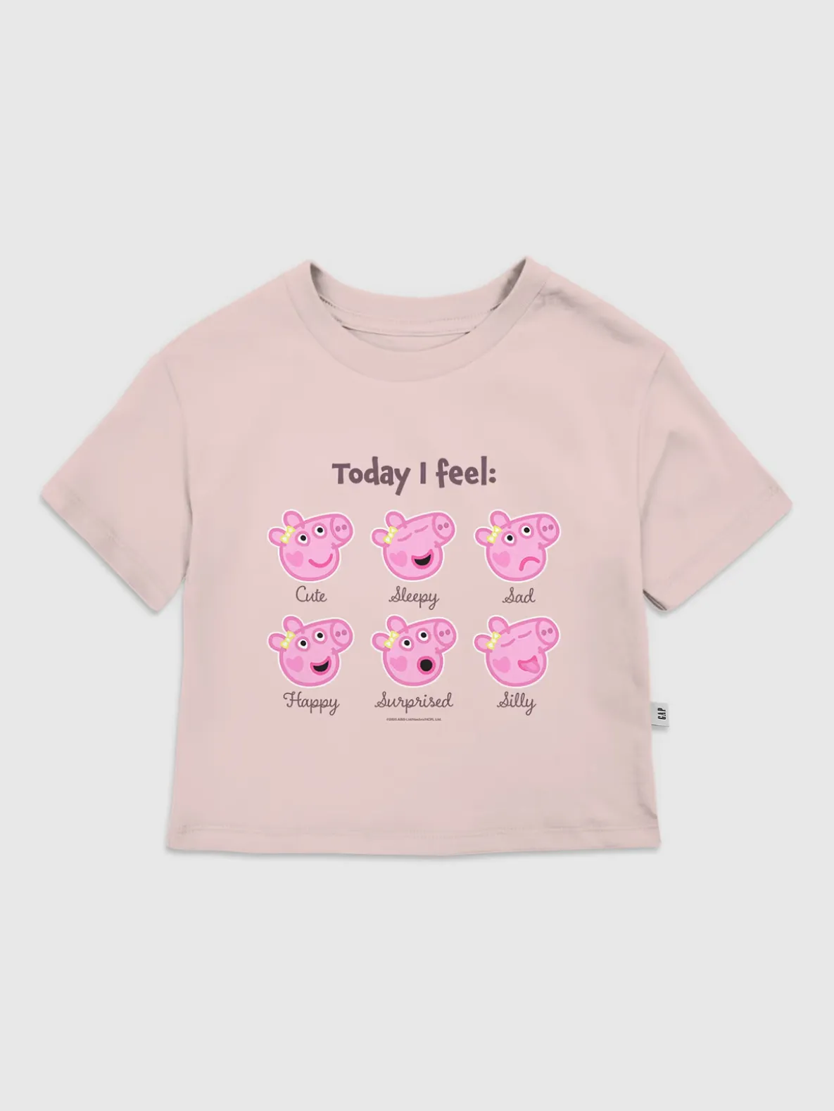 Toddler Peppa Pig Moods Graphic T-Shirt