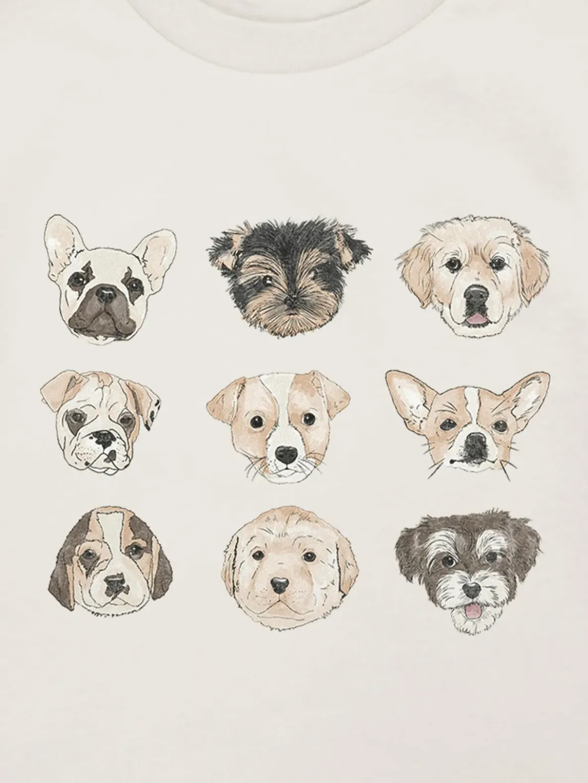 Toddler Puppy Assortment Graphic T-Shirt