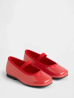 Toddler Shimmer Mary Jane Flats