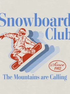 Toddler Snowboard Club Graphic T-Shirt