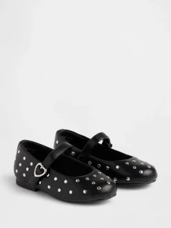 Toddler Studded Mary Jane Flats