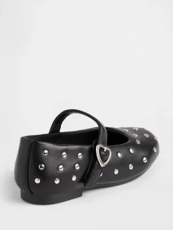 Toddler Studded Mary Jane Flats