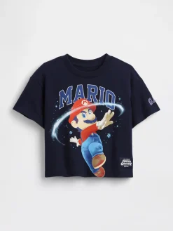 Toddler Super Mario Oversized Graphic T-Shirt