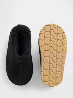 Toddler Vegan Suede Sherpa-Lined Shoes