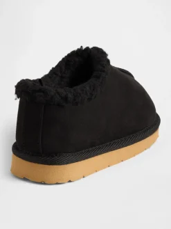 Toddler Vegan Suede Sherpa-Lined Shoes