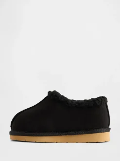 Toddler Vegan Suede Sherpa-Lined Shoes