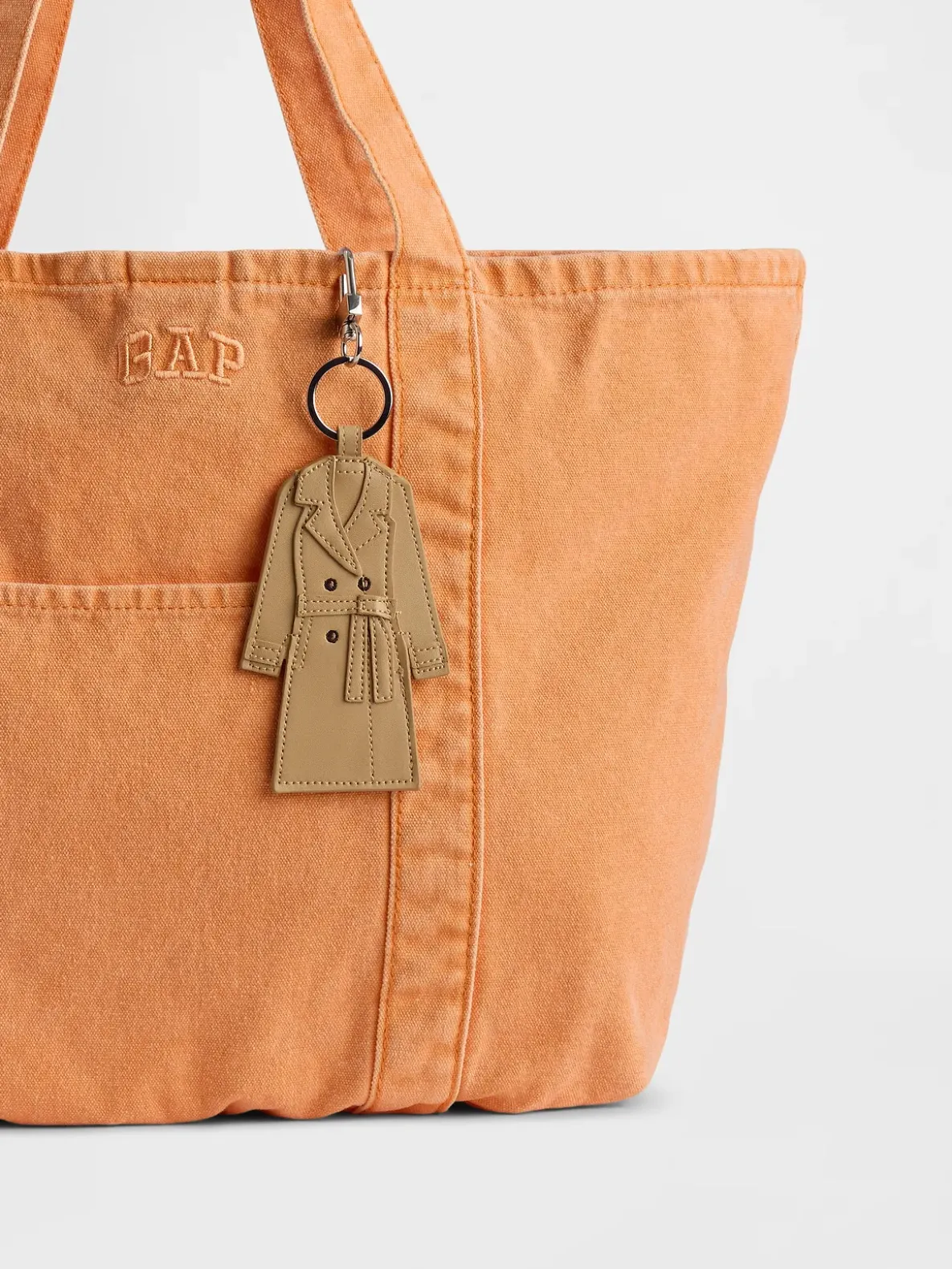 Trench Coat Bag Charm