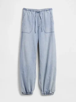 UltraSoft Denim Easy Barrel Joggers
