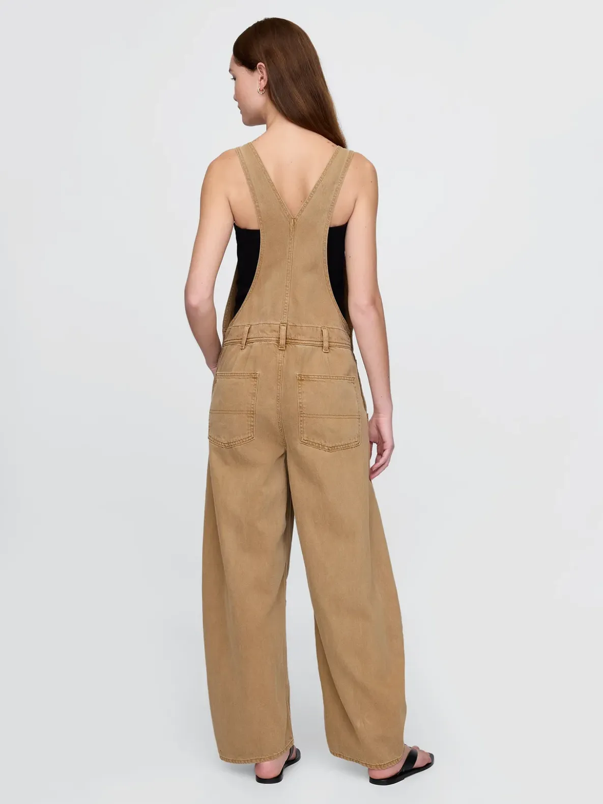 UltraSoft Denim Horseshoe Overalls