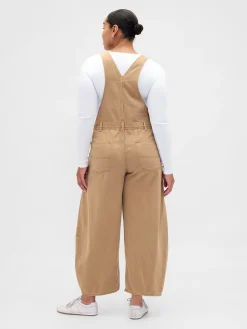 UltraSoft Denim Horseshoe Overalls