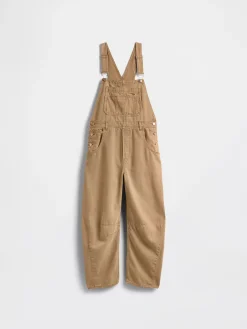 UltraSoft Denim Horseshoe Overalls