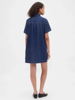 UltraSoft Denim Mini Dress