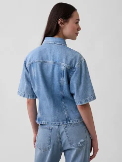 UltraSoft Denim Pocket Shirt