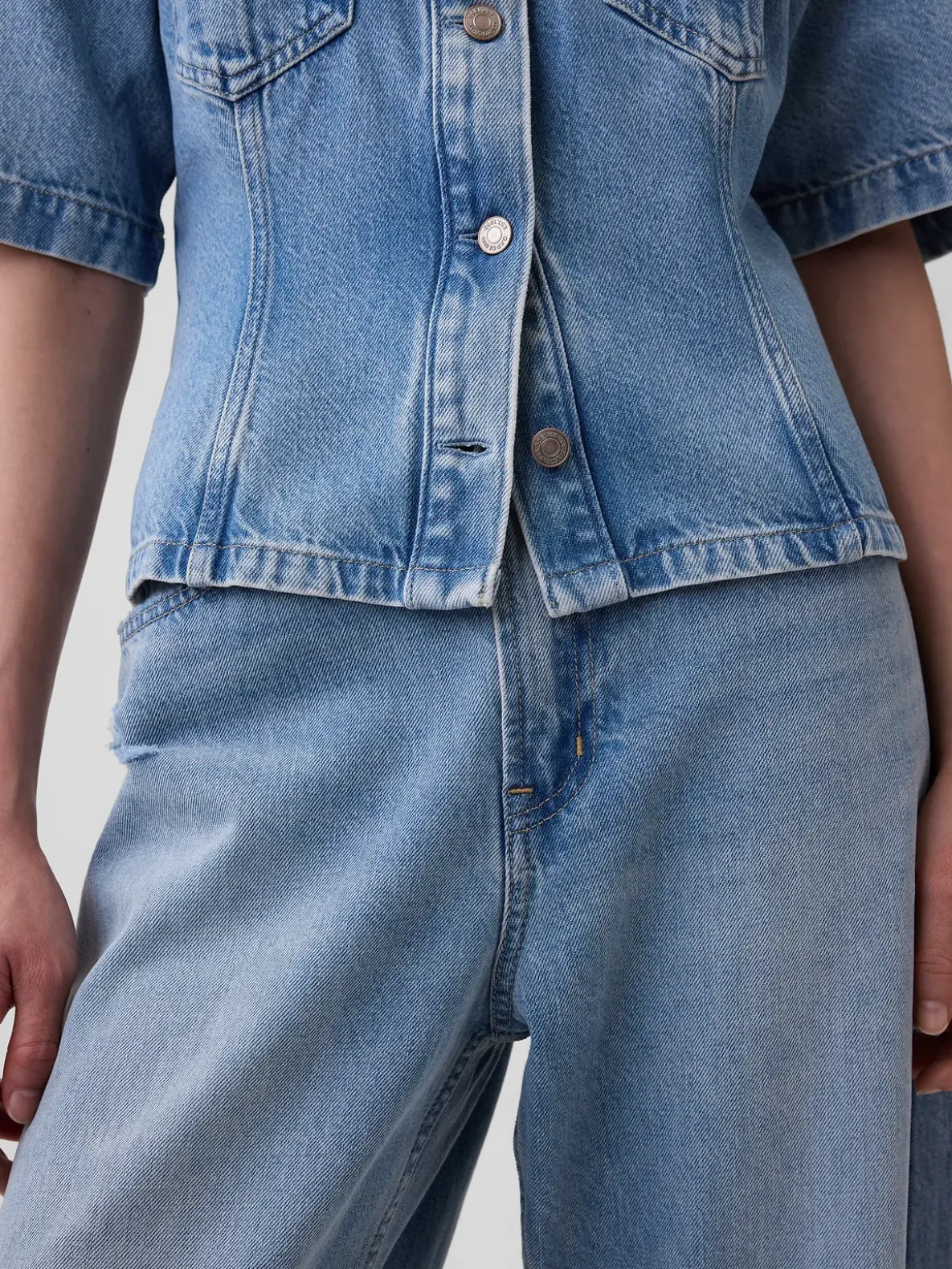 UltraSoft Denim Pocket Shirt