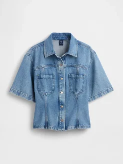 UltraSoft Denim Pocket Shirt