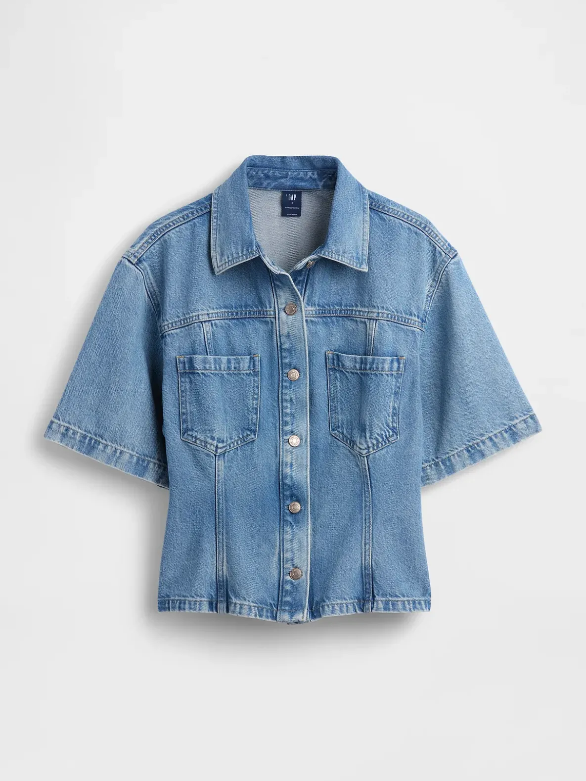 UltraSoft Denim Pocket Shirt