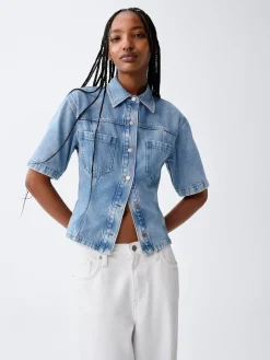 UltraSoft Denim Pocket Shirt