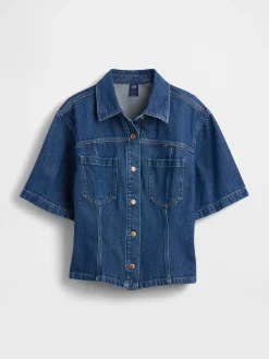UltraSoft Denim Pocket Shirt