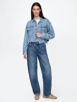 UltraSoft Icon Denim Crop Jacket