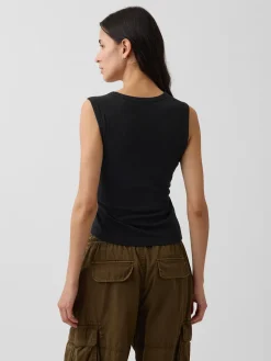 Variegated Rib Tank Top