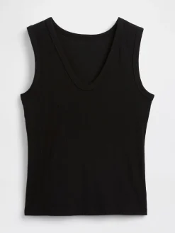 Variegated Rib Tank Top