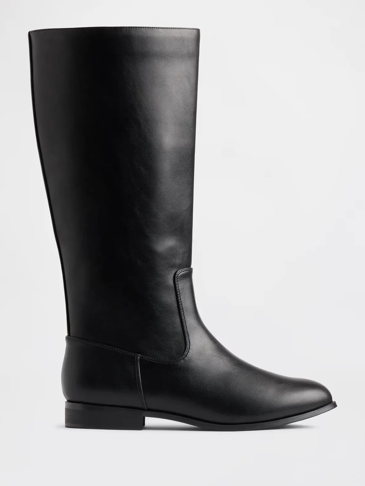 Vegan Leather Riding Boots