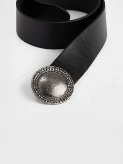 Vegan Leather Western Belt