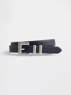 Vegan Pebble Leather Belt