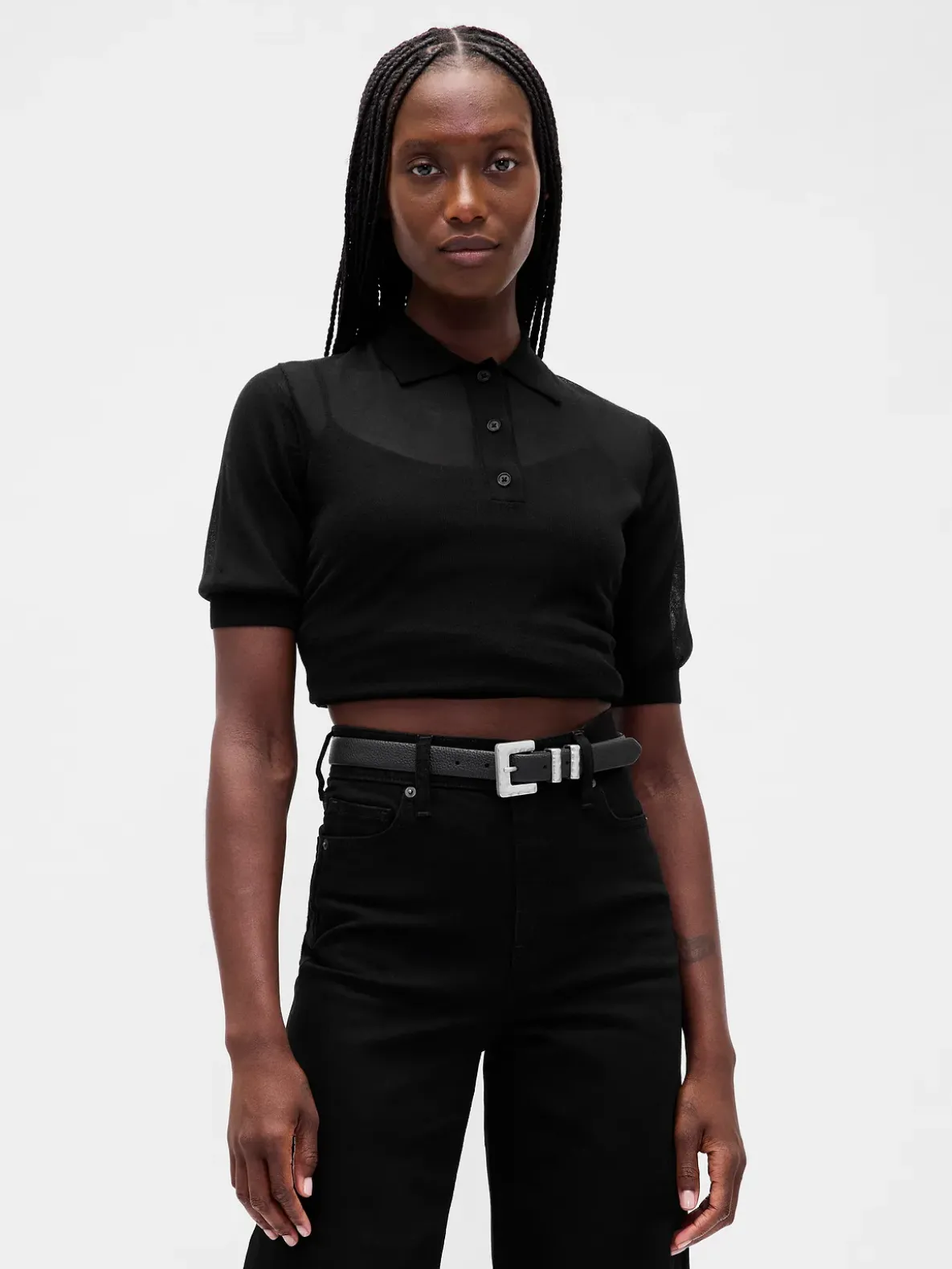 Vegan Pebble Leather Belt
