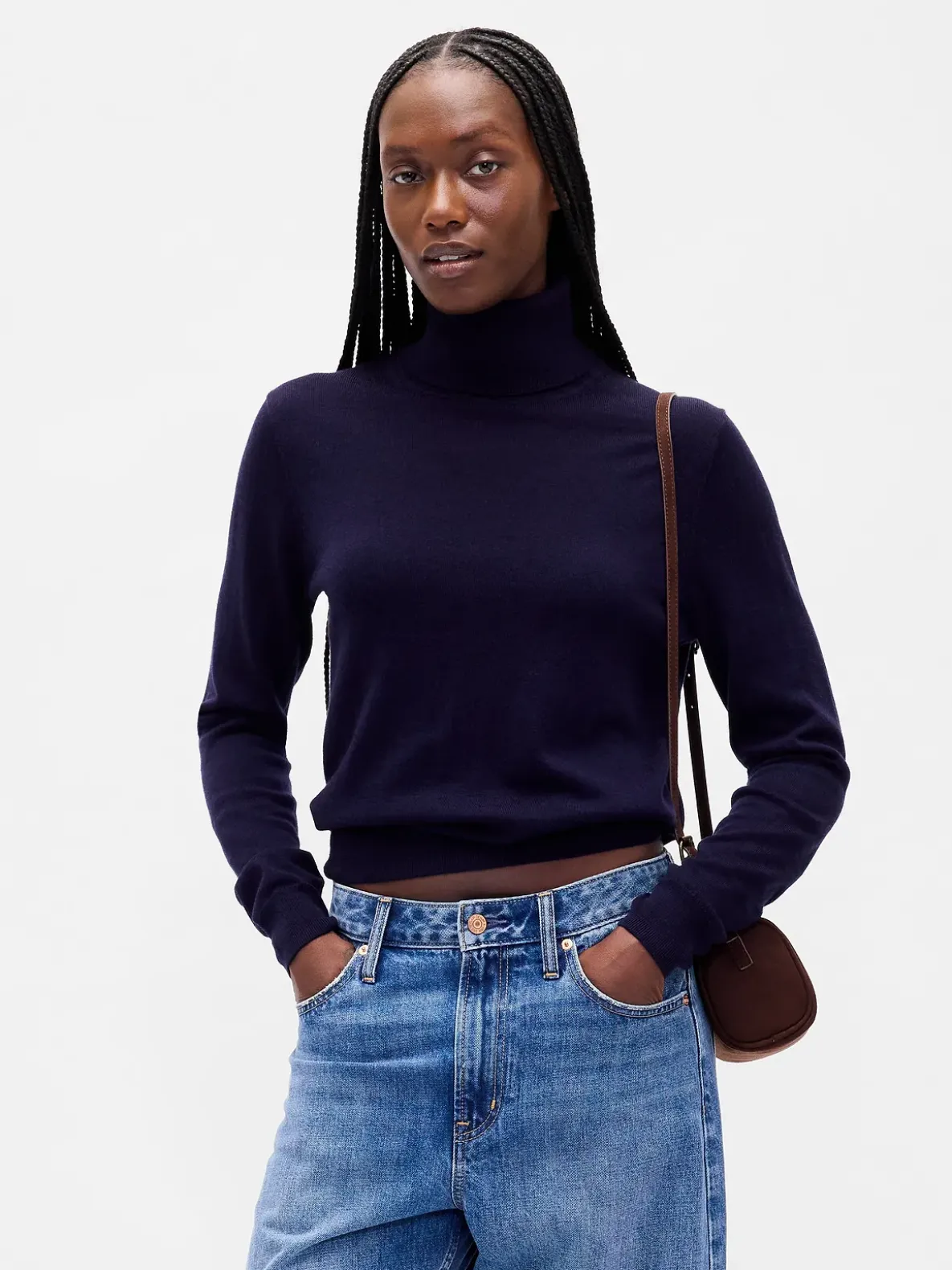 Vegan Suede Barrel Bag