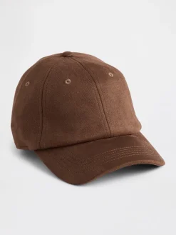 Vegan Suede Baseball Hat