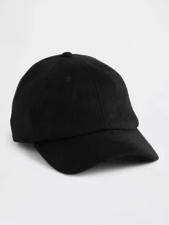 Vegan Suede Baseball Hat