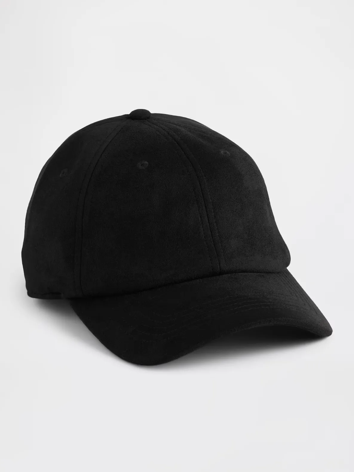 Vegan Suede Baseball Hat