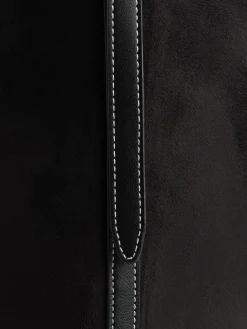 Vegan Suede Bucket Bag