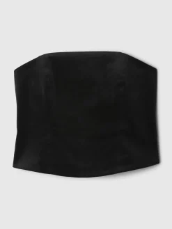 Velvet Crop Tube Top