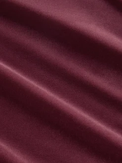 Velvet Square-Neck Maxi Dress