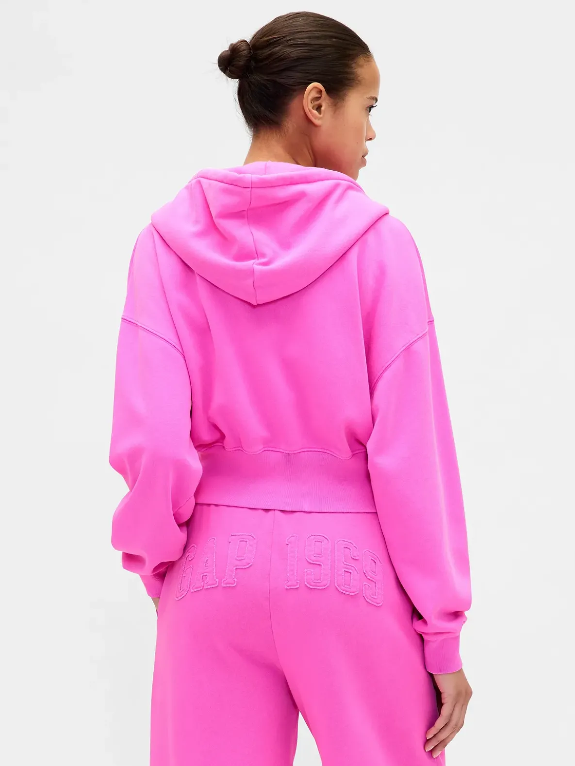 VintageSoft 1969 Logo Zip Hoodie