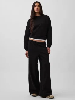 VintageSoft Baggy Wide-Leg Sweatpants