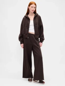 VintageSoft Baggy Wide-Leg Sweatpants