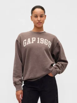 VintageSoft Gap Logo Tunic Sweatshirt
