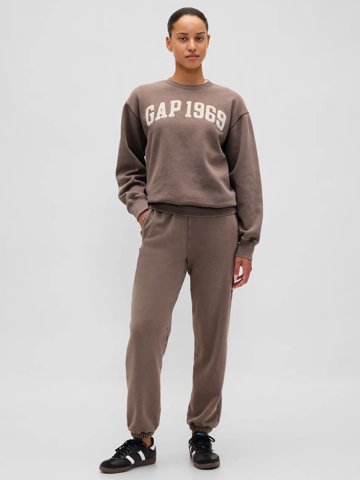 VintageSoft Gap Logo Tunic Sweatshirt