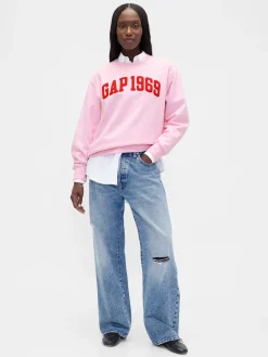 VintageSoft Gap Logo Tunic Sweatshirt