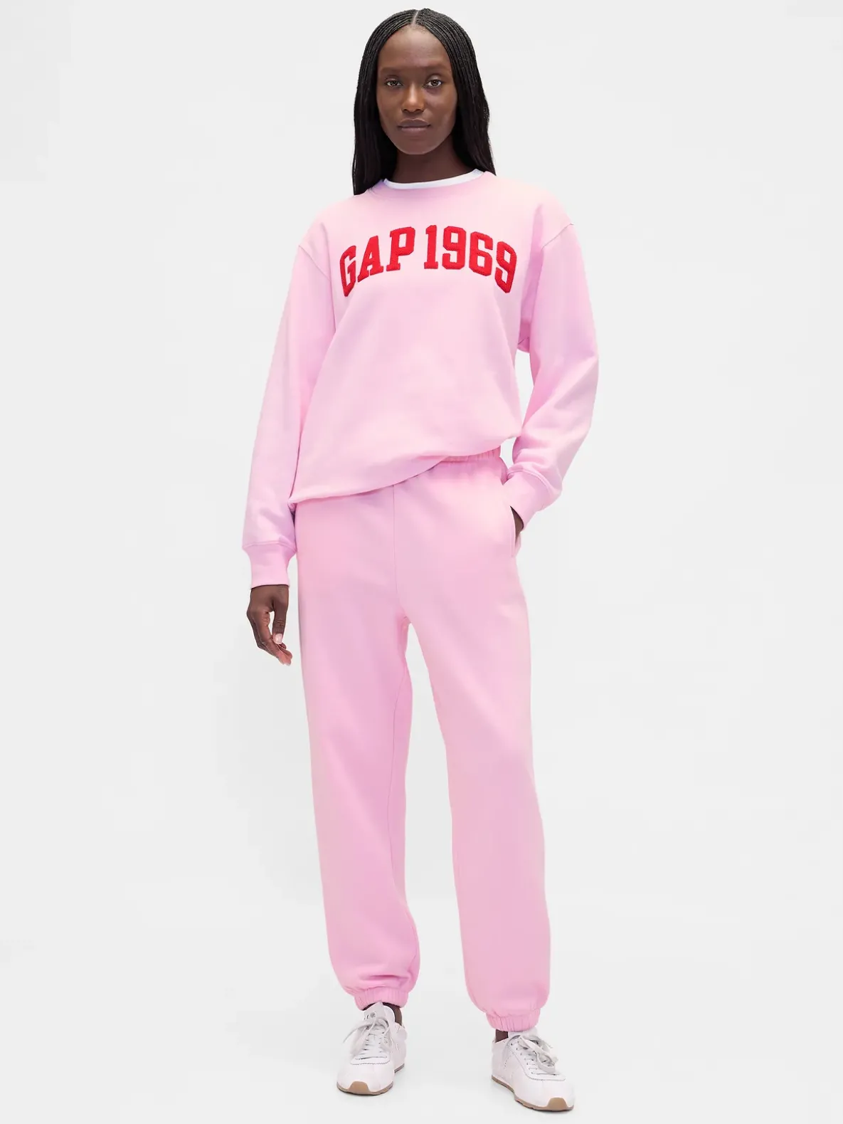 VintageSoft Gap Logo Tunic Sweatshirt