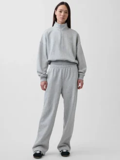 VintageSoft Oversized Half-Zip Wedge Pullover