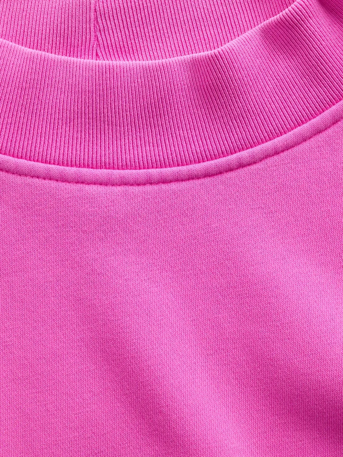 VintageSoft Oversized Mockneck Tunic Sweatshirt